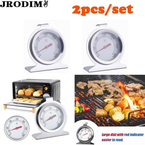 Kitchen Tools Stainless Steel Mini Thermometer Oven Dial Temperature Gauge BBQ Grill Thermometer Baking Cooking Gadgets Acces