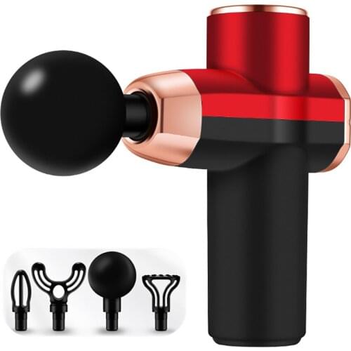 Massage Gun Deep Tissue Massager Muscle Pain Body Neck Massage Exercising Relaxation Slimming Shaping Pain Fascia Gun LCD