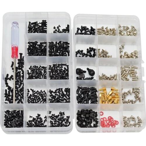 Laptop Desktop Screw Sets 600pcs 286pcs DIY Digital Electrical Products Mini Screws Set Computer Disk Fan GPU Bolts Set