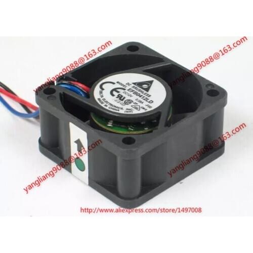 Delta Electronics EFB0412LD F00 DC 12V 0.08A 40x40x20mm Server Cooling Fan