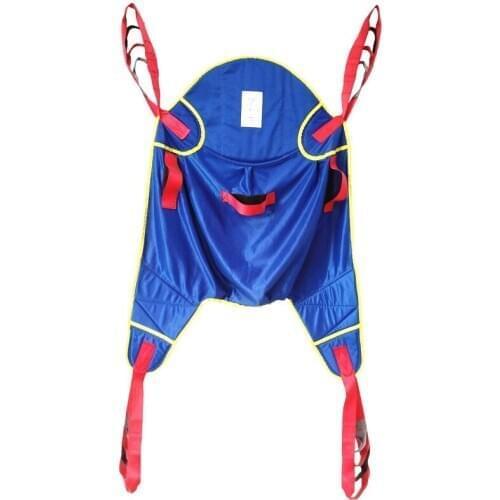Back Support Full Body Patient Lift Sling Heavy Duty Household Full-inclusive Hip Sling with Split Leg Sling for Lifts Thickened