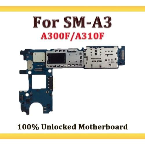 Full Working Motherboard Mainboard Logic Board For Samsung Galaxy A3 Motherboard A300F A310F Motherboard With Android System