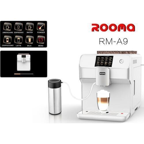 Fully automatic espresso cappucinno ,latte,espresso coffee machine(Factory directly sale,excellent quality (NO MILK POT)