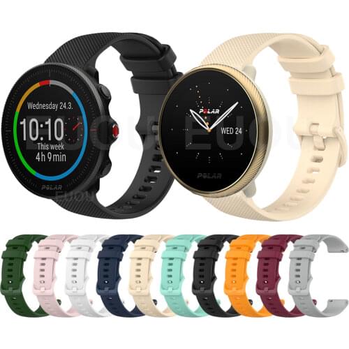 Wristband For POLAR IGNITE 2 Strap VANTAGE M2 M / UNITE/ GRIT X Silicone Band Watchband Replace Bracelet Belt Wriststrap