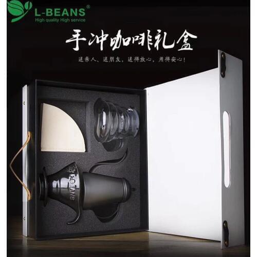 Hand drip coffee espresso pot set/drip coffee maker set/hand drip coffee set/baraista starter set/coffee brewing kit