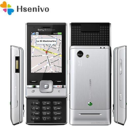 Sony Ericsson T715 Refurbised-Original Unlokced Mobile Phone 2G Bluetooth 3.2 MP Camera FM Unlocked Cell Phone Free shipping