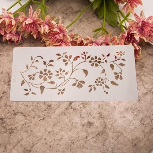 Fujihana Layering Stencils for Diy scrapbook/photo album Decorative Embossing coloring,painting stencil,home decor