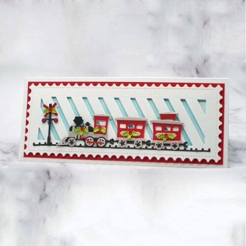 Triangle Diagonal Lines Decorations Metal Cutting Dies Scrapbooking Album Paper Diy Cards Crafts New Embossing Dies