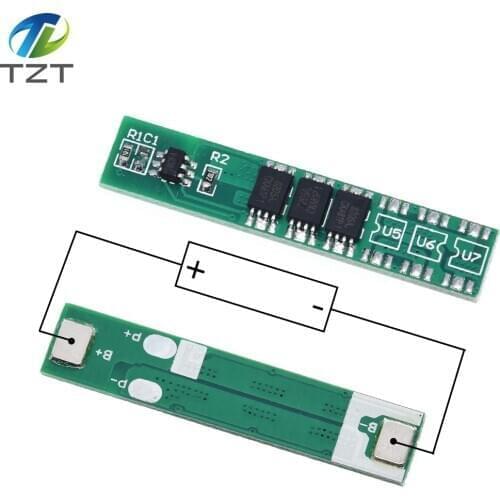 1S 5A 3.7V li-ion BMS PCM battery protection board pcm for 18650 lithium ion li battery