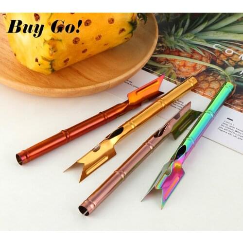 1PCS Stainless Steel Pineapple Knife Non-slip Pineapple Peeler Easy Cleaning Pineapple Shovel Fork Fruit Tools Kitchen Tools