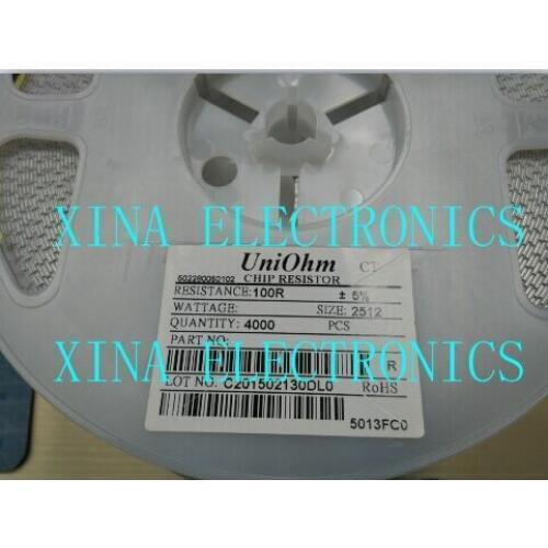 2512 SMD Kit 5% 2512 110R 2512 110OHM 1W 100PCS/LOT Metal Film Assorted Samples kit Free Shipping