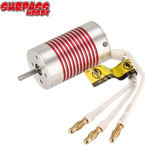 SURPASSHOBBY Platinum Waterproof Series 2845 4370KV 3930KV 3100KV Brushless Motor for Wltoys 12428 HG P601 1/14 1/12 RC Car