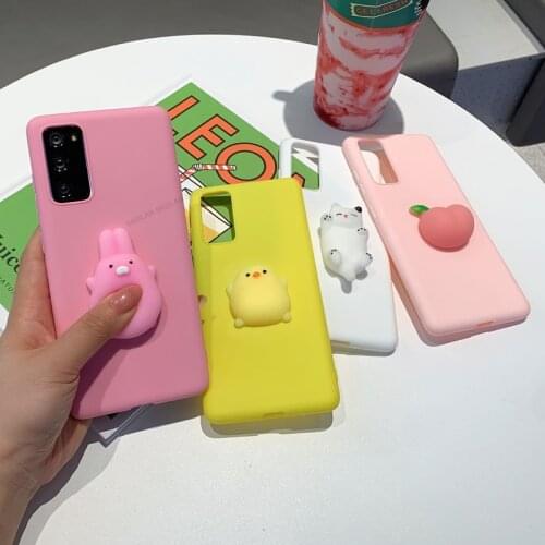 3D cute Unzip animal phone case for samsung Galaxy S21 Ultra A12 M31S M51 s21 Soft TPU cover for samsung A51 A71 4G s20 fe s30