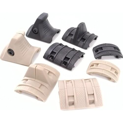 Hand Guard Wood Piece 20mm Rail Piece Nylon Combination Piece For Toy Gun Gel Blaster Accessories