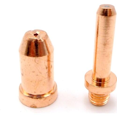 Free Shipping Welding Plasma Cutting Torch Consumable JG-60 Electrode 20 PCS & Tips 20PCS