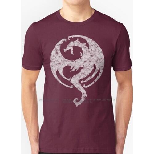 Elder Scrolls Online Elsweyr Symbol T Shirt 100% Pure Cotton Elder Scrolls Elder Scrolls Online Eso Elsweyr Dragon Khajiit