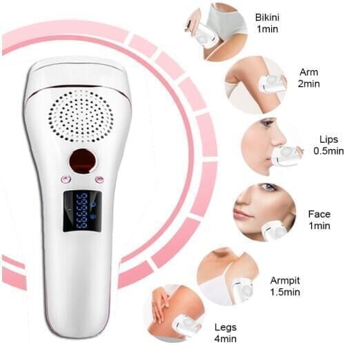 IPL Laser Hair Removal Depilador Facial Laser Epilator For Women Depiladora Painless Body Arm Leg Bikini LIP Hair Remover Machin