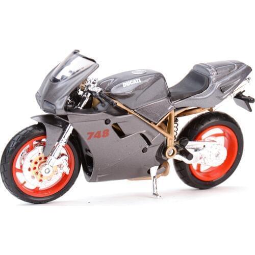 Maisto 1:18 Ducati-748 Static Die Cast Vehicles Collectible Hobbies Motorcycle Model Toys