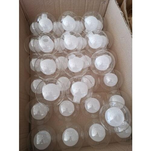 Frosted Glass Balls Ball In Ball Glass Smoky Gray Glass Cognac Glass Transparent Glass Sphere Suitable for Pendant Light