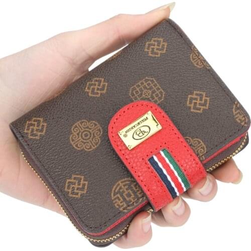 Baellerry Multifunction Women Wallet Made OF Leather Top Quality Classic Zipper Coin Purse Female Hasp Small Short Card Holder