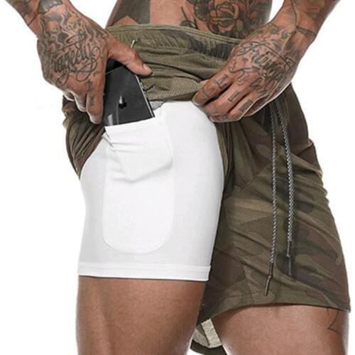 MRMT 2021 Brand Summer Mens Double Mesh Five-point Camouflage Beach Short Pants for Male Scanties