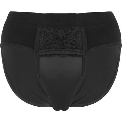 Mens Sissy Hiding Gaff Panties Cotton Shaping Briefs Underwear Crossdresser Transgender Crossdresser Shemale Camel Toe Panty