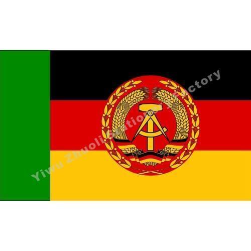 Germany boats of border troops Flag 150X90cm (3x5FT) 120g 100D Polyester Double Stitched High Quality Banner Free Shipping