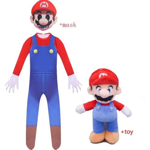 2021 New Child Anime Funny Halloween Costumes Brother Costume Kids Boys Girls Fancy Cosplay Carnival Party Jumpsuit Clothing