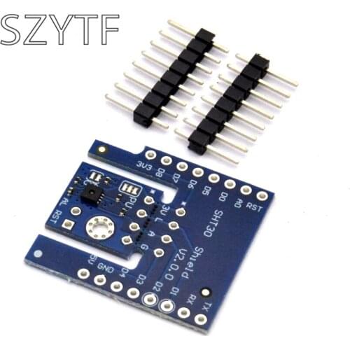 SHT30 SHIELD V2.0.0 I2C digital temperature and humidity sensor means for D1 MINI