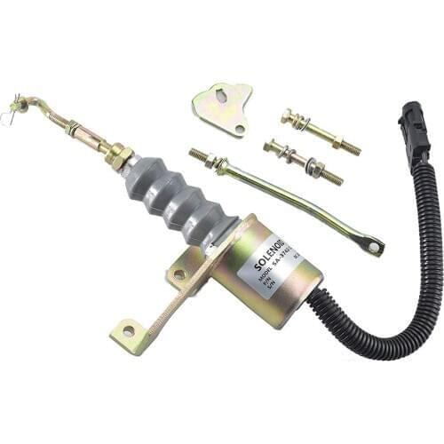 Engine Shutdown Solenoid SA-3742-24 for Stop Solenoid 1751ES 24V
