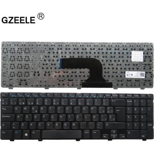 SP Keyboard Spanish for Dell Inspiron 15R 3521 3537 5421 5521 5537 5535 Vostro 2521 Spanish Teclado Black