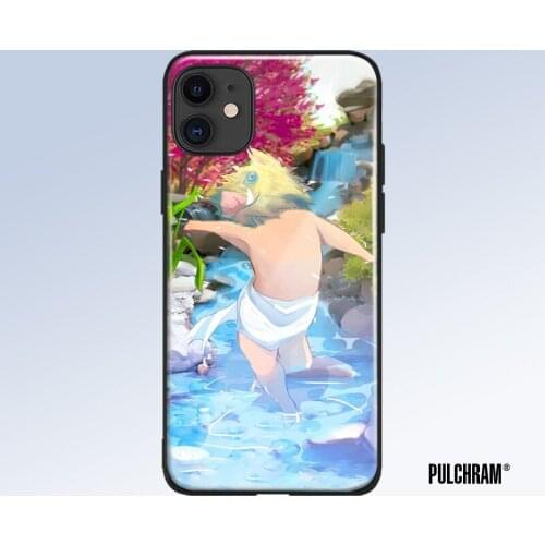 Inosuke Hashibira Kimetsu no Yaiba glass phone case for iPhone 6s 7 8 x xr xs 11 pro max Samsung S note 9 10 20 Plus cover shell