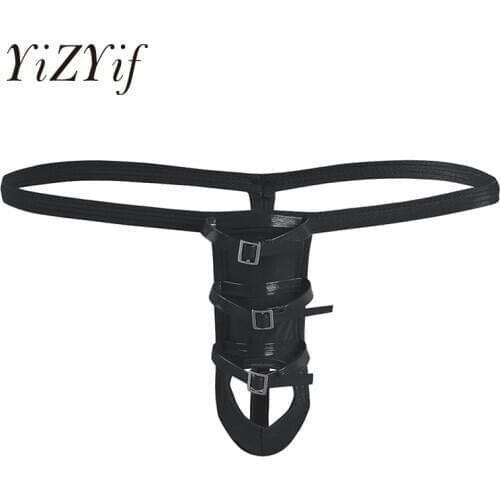 G-string Thongs Men Underwear Open Butt With Penis Hole Briefs Underpanties Male Lingerie Bikini Thongs Panties Sissy Panties