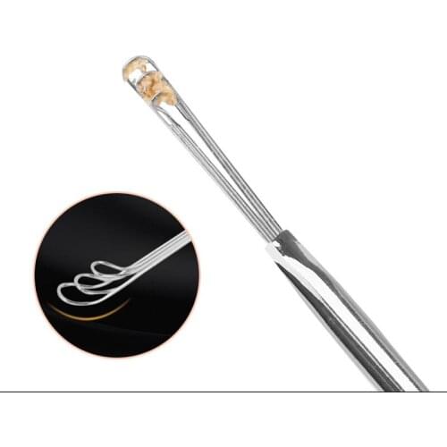 Ear Care Safety Dig Ear Cleaning Device Ears Spoon Lightweight Durable Portable Stainless Steel Ear pick Cleaning Tools