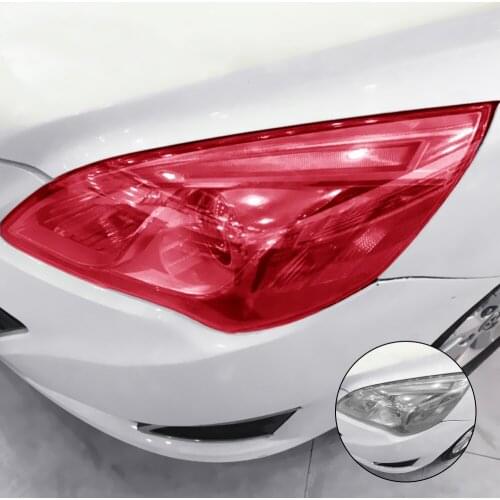 LEEPEE Car Tint Headlight Taillight Fog Light Vinyl Sticker Auto Light Smoke Film Sheet Wrap Decals 30cm x 100cm Car Styling