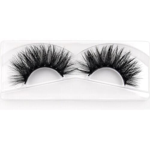 Visofree 1 pair 3d mink lashes wholesale 100% real mink fur Handmade crossing lashes individual strip thick lash D22