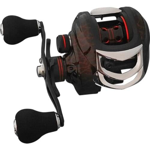 18+1 Ball Bearings Right Left Hand Metal Baitcasting Sea River Fishing Reel Fixed Spool Baitcasting Reel for Rod Saltwater