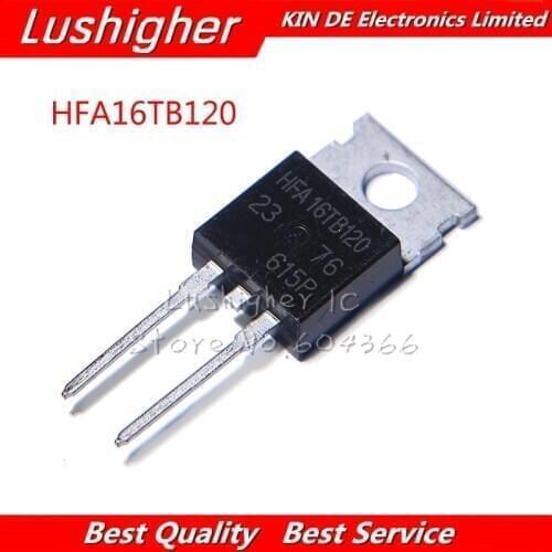 5pcs HFA16TB120 TO-220 HFA16TB120PBF TO220 16TB120