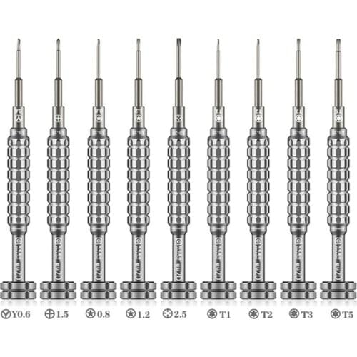 AMAOE 2D Precision Alloy Steel Screwdriver Opening Tool Phillips Torx Screw driver Bit For IPhone Samsung Disassembly Hand Tool