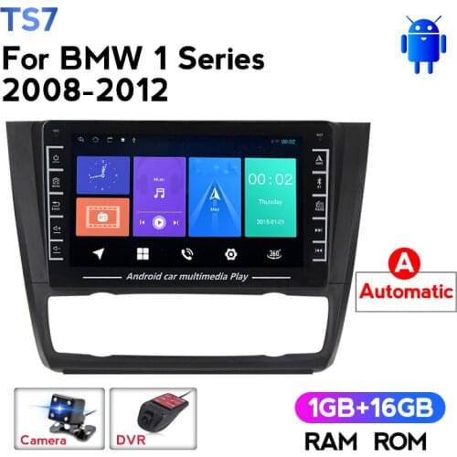 8'' Android Car DVD player 2din GPS Navigation Car Multimedia Radio player For BMW 1 Series 2008-2012 E87 E88 E82 E81 I20 WIFI