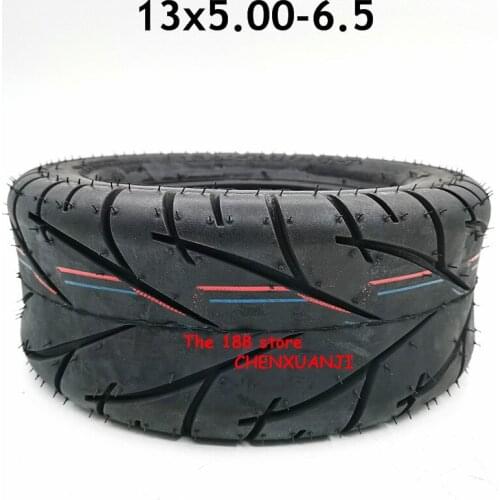 13x5.00-6.5 Tubeless tyre Vacuum Tire for 13 Inch Motorcycle FLJ K6 Electric Scooter wheel Accessories