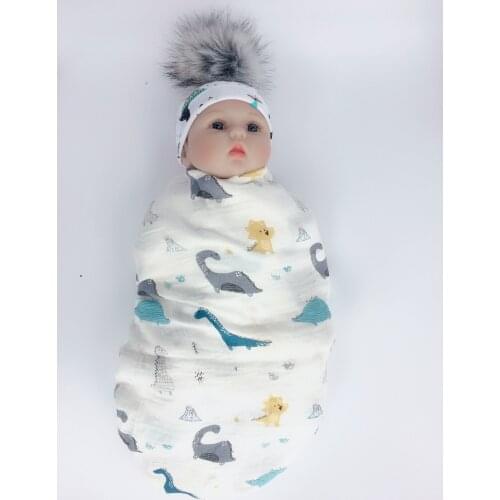 Baby blankets newborn hat girl set photography props baby childrens hat for boys and girls pom pom set kids children