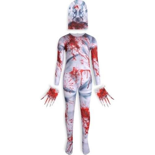 2021Halloween costume Kids Siren Head SCP096 Cosplay Costume+Mask Boys Girls Anime Party Bodysuit Carnival Fancy Dress Jumpsuits