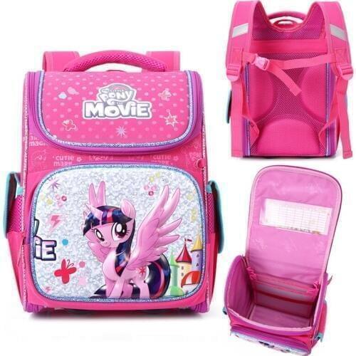 Quality Children School Bags for Girls 3D Unicorn Orthopedic Backpacks Primary Schoolbag Boy Cartoon Knapsack Mochila Escolar