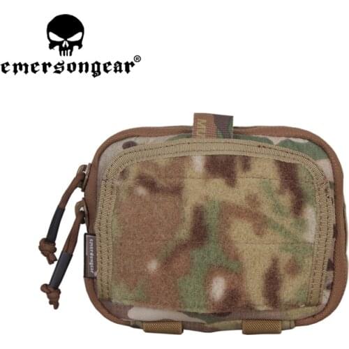 Emersongear Tactical Admin Multi-Purpose Map Bag Pouch Storage Purposed Bags Molle Outdoor Combat Hiking Airsoft Hunting CS Game
