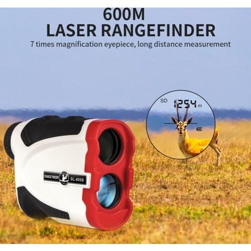 5m~600m Monocular Telescopes Laser Rangefinder 7X Magnification Distance Angle Measuring Meter with G-olf Slope Mode