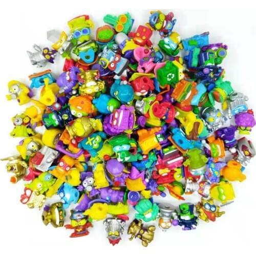 10pcs/bag Original Superzings Action Figures Dolls 3CM Super Zings Superthings Collection Toys Model for Kids Playing Gift