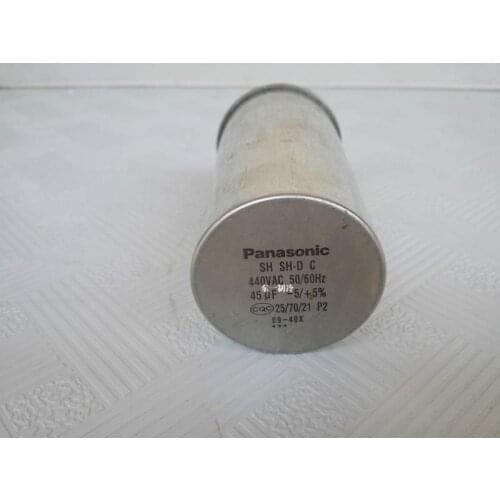 2 pieces of 2 pieces of Panasonic original genuine 45uf air conditioning compressor starting capacitor 440VAC film capacitor