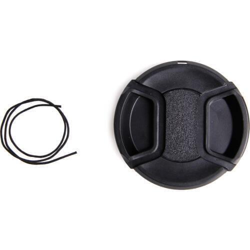 58mm Front Lens Cap Cover Snap-on for Sony Nikon Olympus Pentax Panasoni Fuji Drop Shipping Support