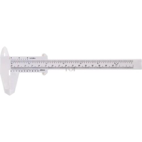 0-150MM Plastic Vernier Caliper Micrometer Guage Daily Tool Best Match